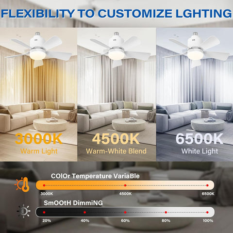 Ceiling light with adjustable airflow

