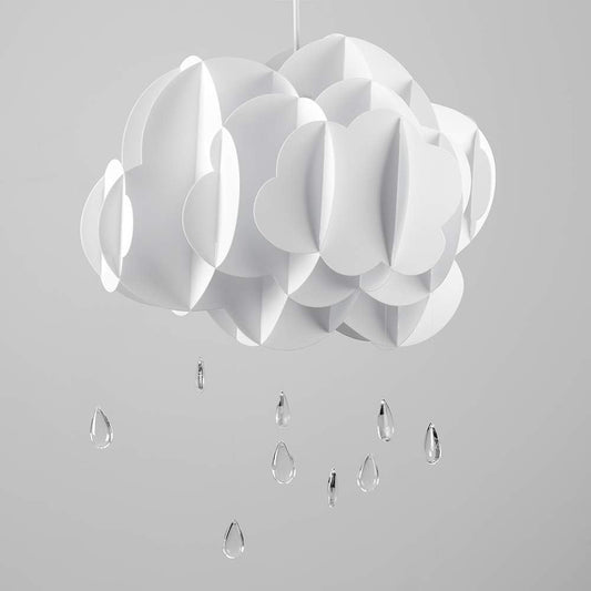 Extra large cloud pendant shade

