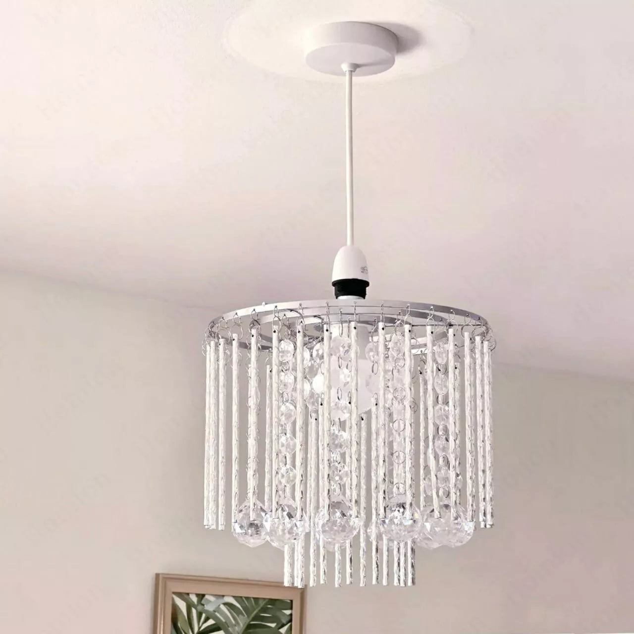Clear Modern Acrylic Crystal Easy fit Ceiling Light/Lamp Shade/Ceiling Pendant