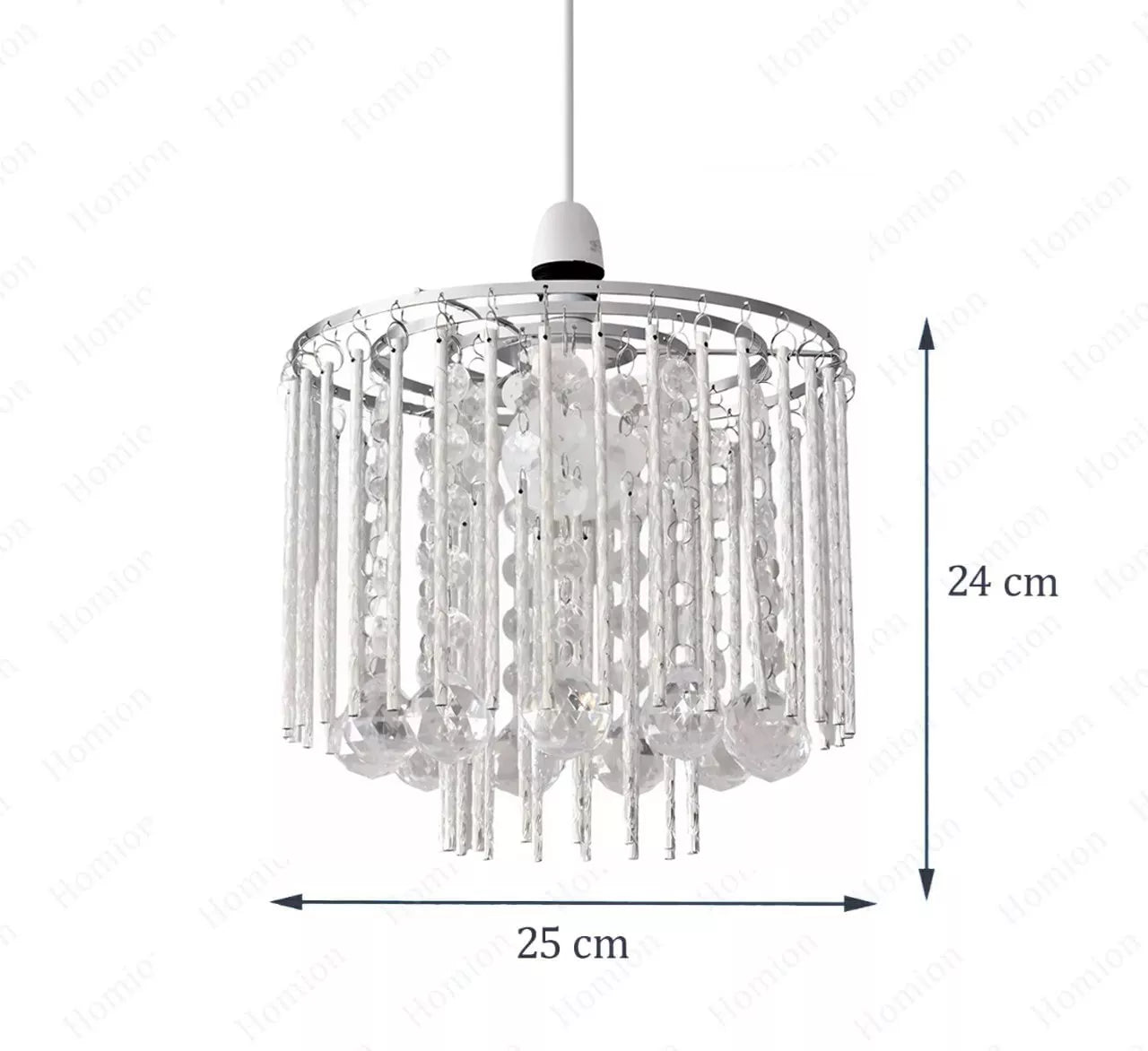 Clear Modern Acrylic Crystal Easy fit Ceiling Light/Lamp Shade/Ceiling Pendant