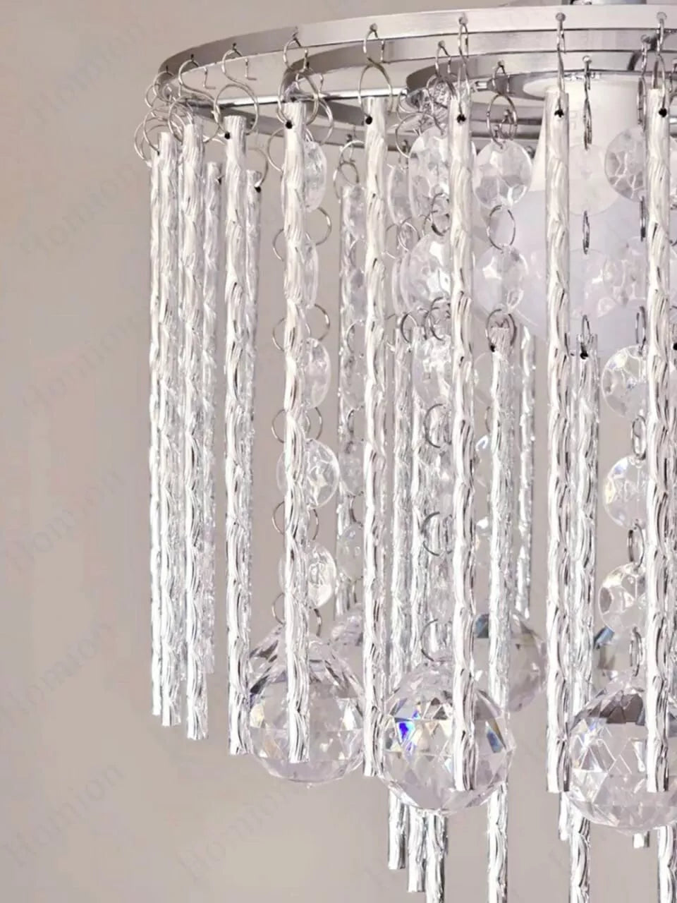 Clear Modern Acrylic Crystal Easy fit Ceiling Light/Lamp Shade/Ceiling Pendant
