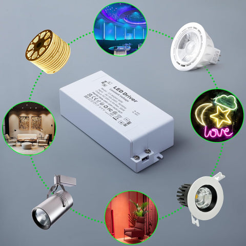 Constant voltage LED transformer


