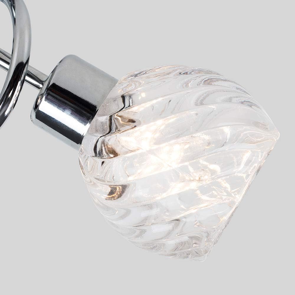 Modern Curved Arm Ceiling Spotlight UK

