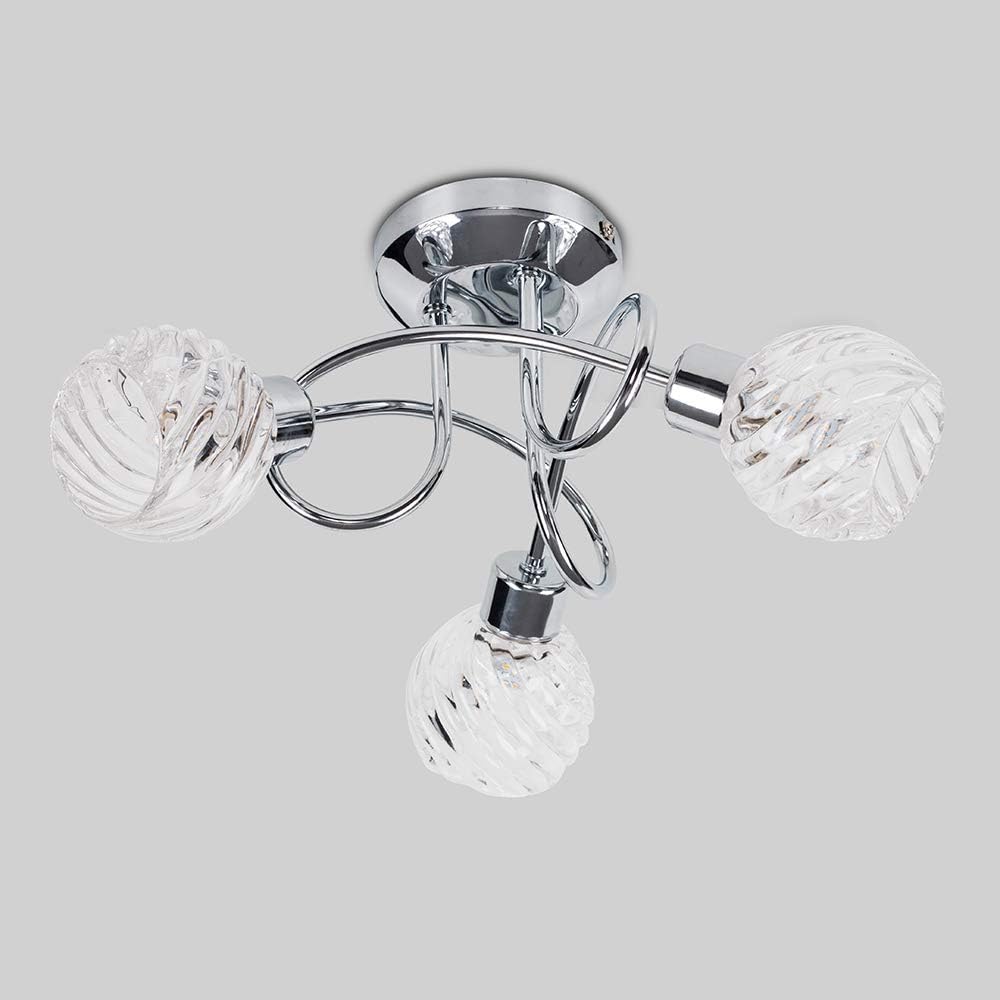3000K Warm White 3-Way Ceiling Light UK

