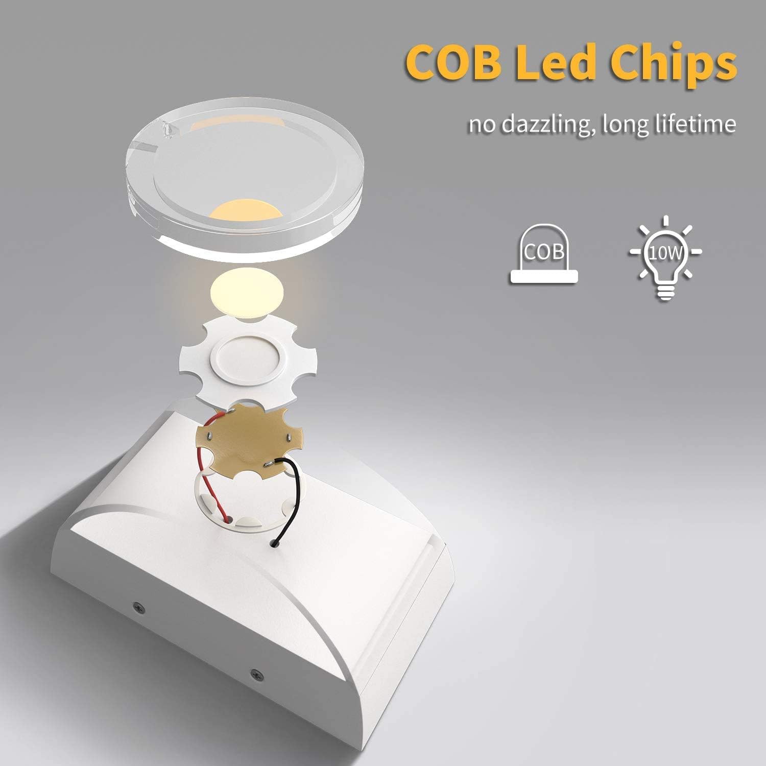 Contemporary up down LED light

