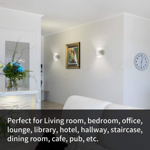 Cool white indoor wall light

