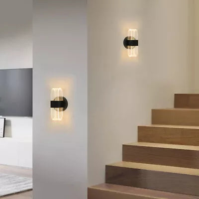 Light placed above a console table in a contemporary interior

