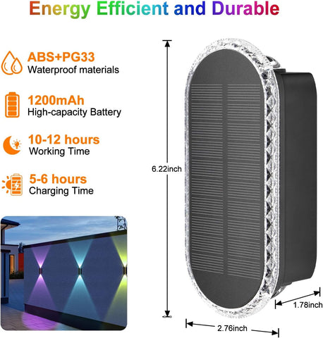 Dusk to Dawn Solar Wall Light

