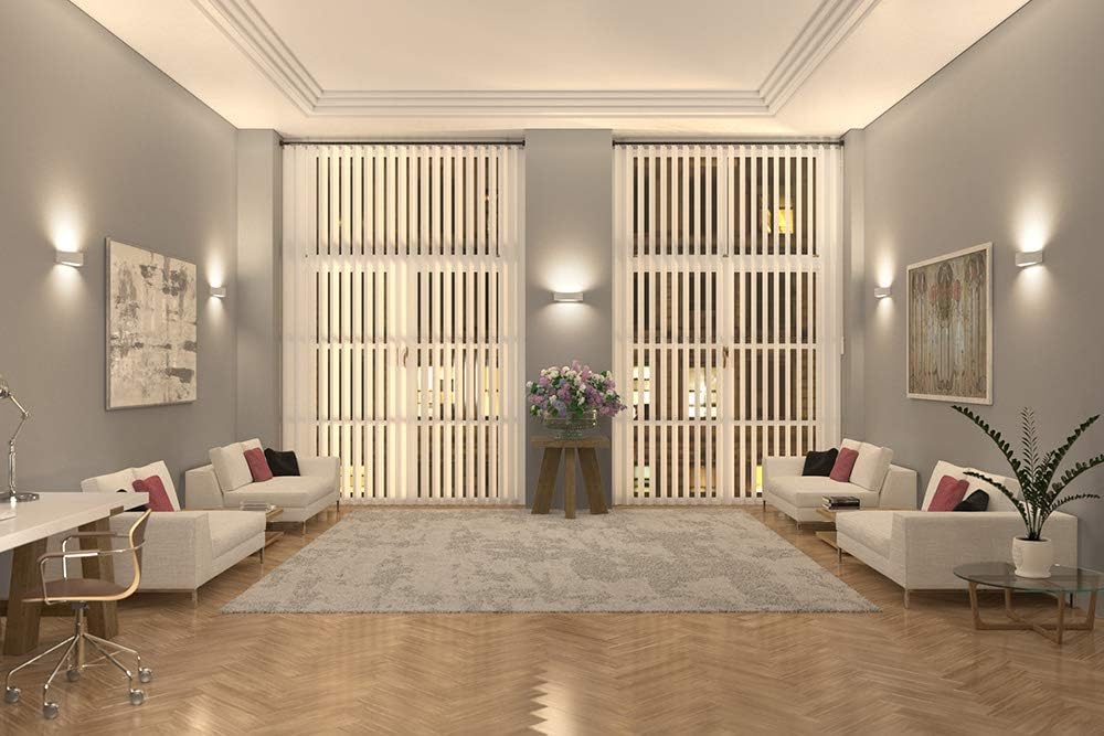 E14 LED wall light installed in hallway

