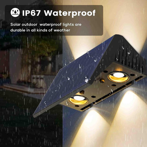 Energy-saving outdoor solar lights

