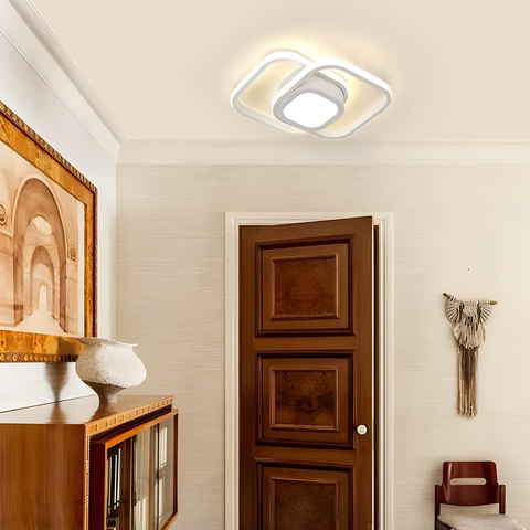 stylish white ceiling light for living room