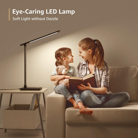 Eye-caring daylight lamp

