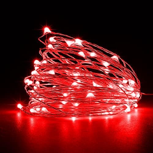 19Fairy Lights, LED Battery Operated String Lights Copper Wire Light for Indoor Outdoor Lighting, Bedroom, Wedding Decor, Party, Christmas, Tree Decoration
