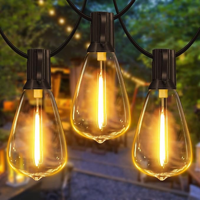 Outdoor ST38 shatterproof festoon lighting

