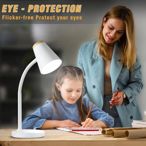 Flexible desk lamp for dorms


