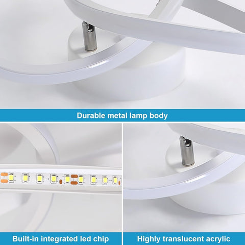 Flower design LED lamp


