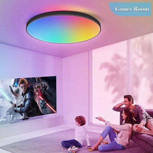 12-Inch Flush Mount LED Light with App Control

