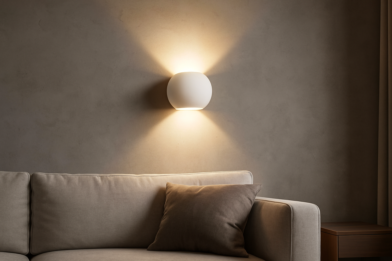 G9 LED wall fitting warm white 2700K

