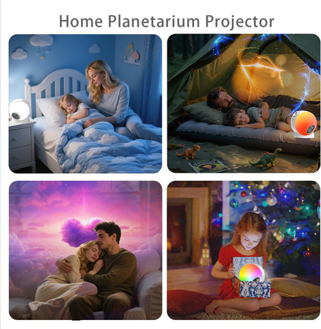 Galaxy night light with remote control