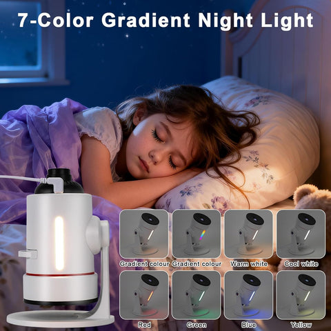 HD nebula night light for kids room