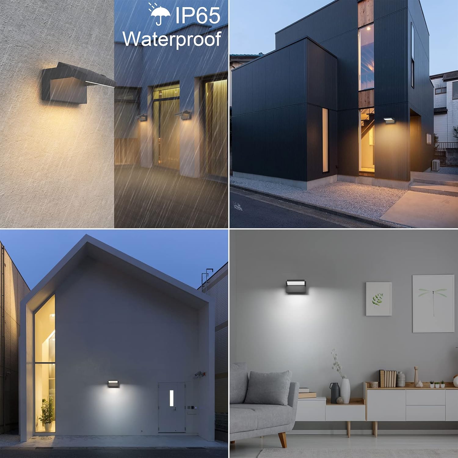 IP65 outdoor wall lighting

