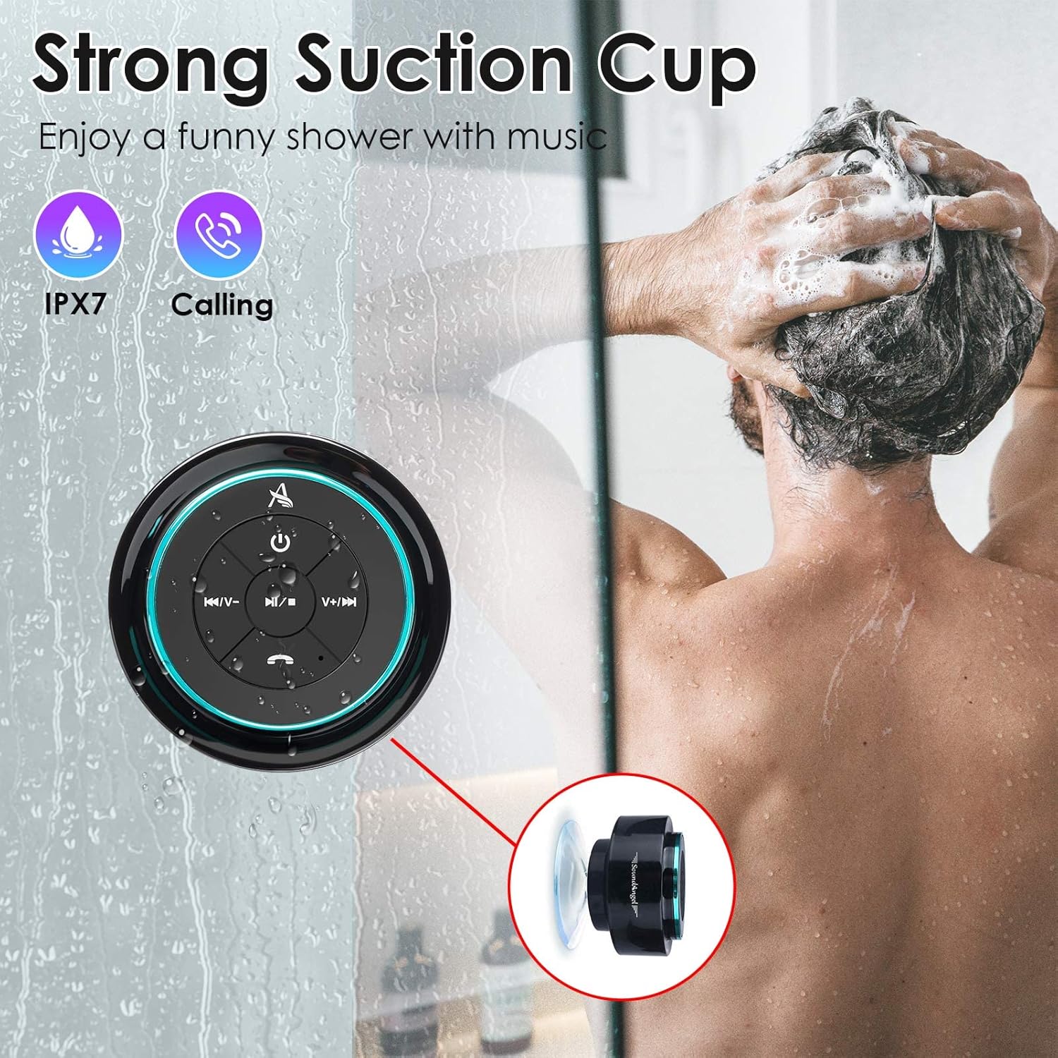 IPX7 waterproof outdoor Bluetooth speaker