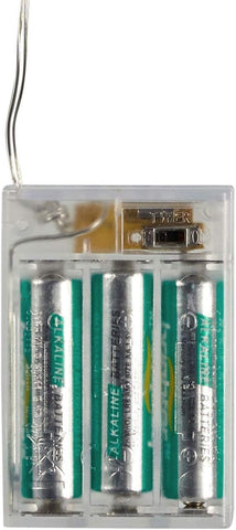 Indoor Easter bunny LED lights on mantel shelf