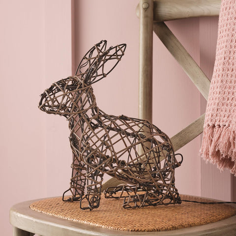 Indoor outdoor Easter bunny LED light