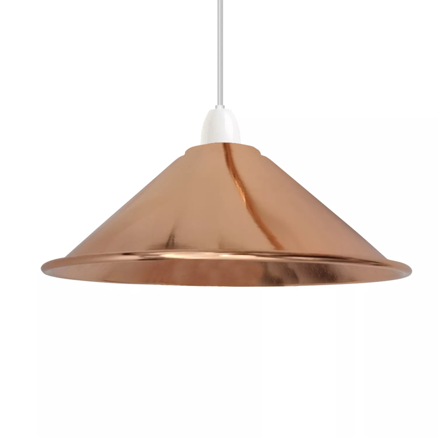 Industrial Retro Pendant Lamp Shades Easy Fit Metal Ceiling Light Shades