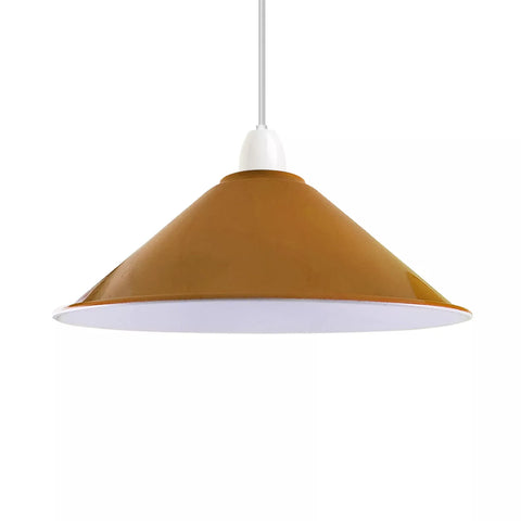 Industrial Retro Pendant Lamp Shades Easy Fit Metal Ceiling Light Shades