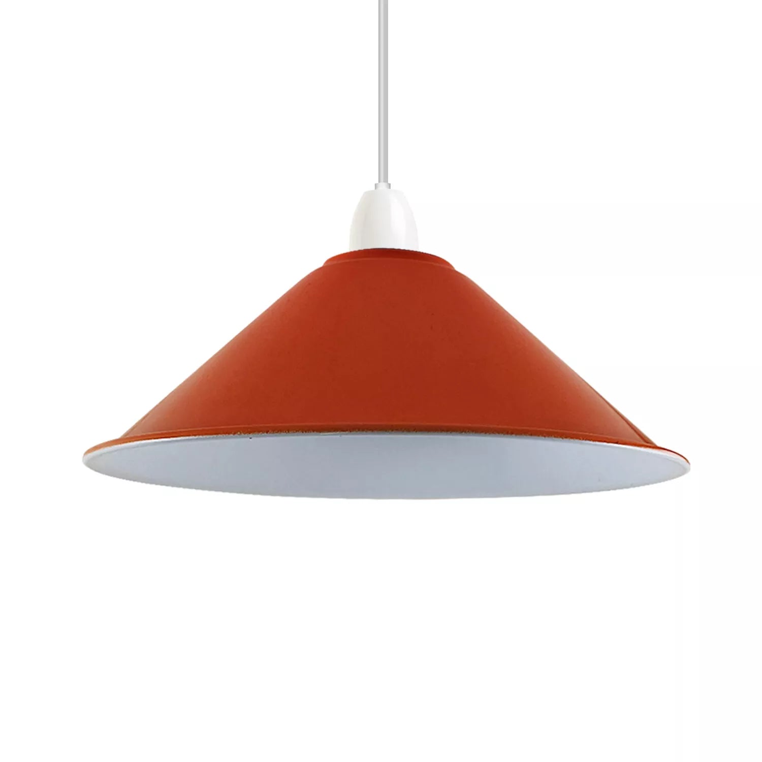Industrial Retro Pendant Lamp Shades Easy Fit Metal Ceiling Light Shades