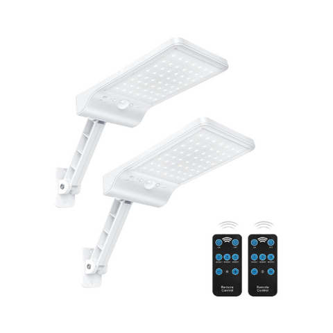 Alpha Lights twin pack solar LED security set

