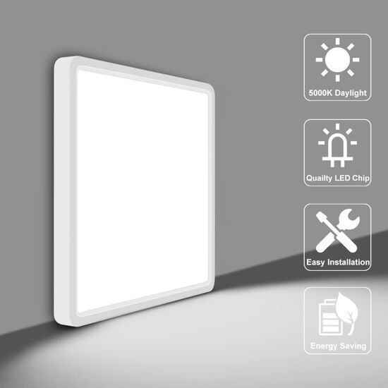 Minimalist 18W LED ceiling light perfect for modern bedroom decor


