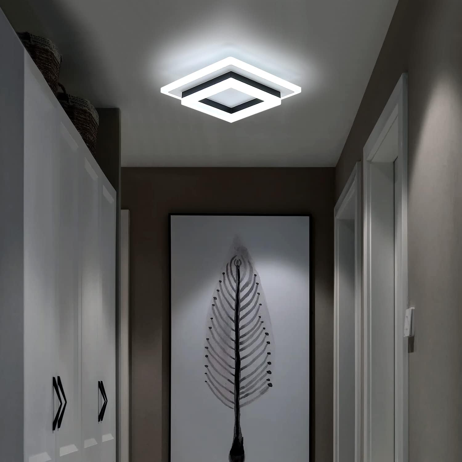 Easy-to-Install LED Ceiling Light for Home Use


