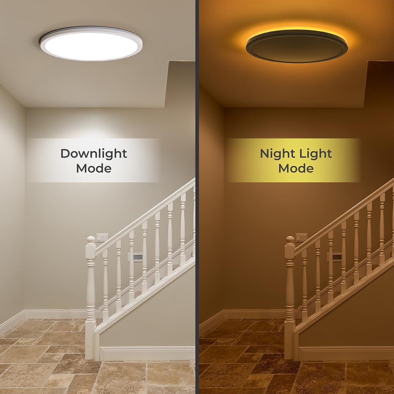 Buy LED Round Flush Mounted Ceiling Light in UK - Shop Now!