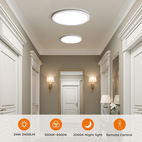 Buy LED Round Flush Mounted Ceiling Light in UK - Shop Now!