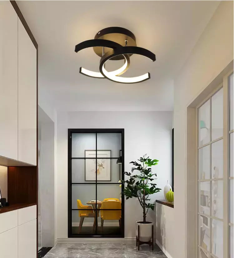Cool white LED mode in UK-style living room

