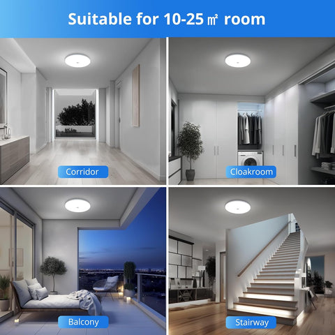 Buy Modern LED Motion Sensor Ceiling Light in UK - Shop Now!