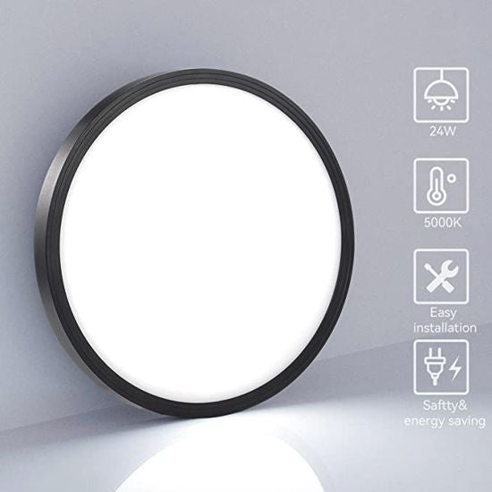 Modern Flush Mount Ceiling Light 3500K


