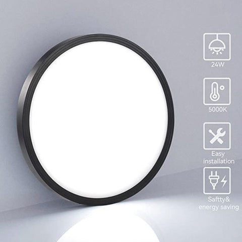 Modern Flush Mount Ceiling Light 3500K


