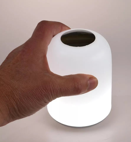 LED Lights Night Light Touch Sensor Lamp Bedside Table Lamp for Kids Bedroom Rechargeable Dimmable - Warm White Light
