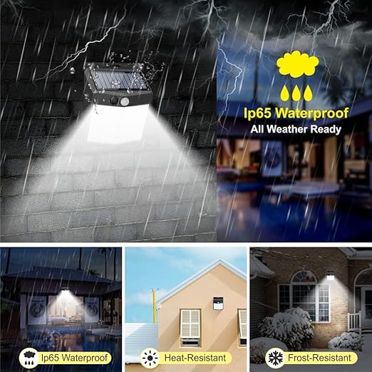LED Motion Sensor Solar Wall Light in UK – Shop Now!