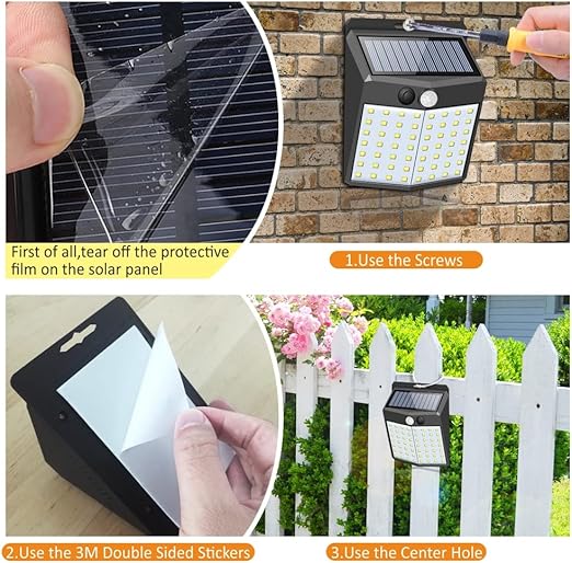LED Motion Sensor Solar Wall Light in UK – Shop Now!