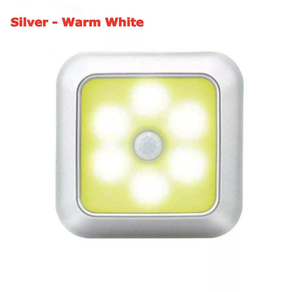 LED Night Light, Plug-in [6 Pack] Super Smart Dusk to Dawn Sensor, Night Lights Suitable for Bedroom, Bathroom, Toilet, Stairs, Kitchen, Hallway, Kids, Compact Nightlight, Cool White
