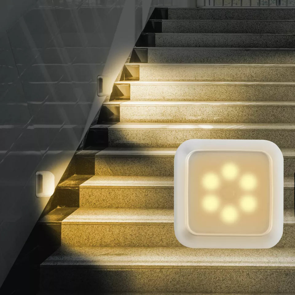 LED Night Light, Plug-in [6 Pack] Super Smart Dusk to Dawn Sensor, Night Lights Suitable for Bedroom, Bathroom, Toilet, Stairs, Kitchen, Hallway, Kids, Compact Nightlight, Cool White
