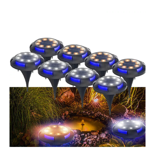 LED Solar Powered Ground Lights in UK - Shop Now!