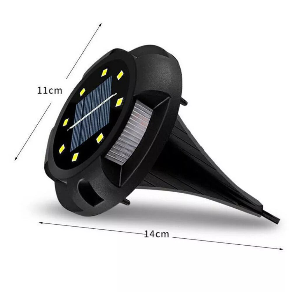 LED Solar Powered Ground Lights in UK - Shop Now!