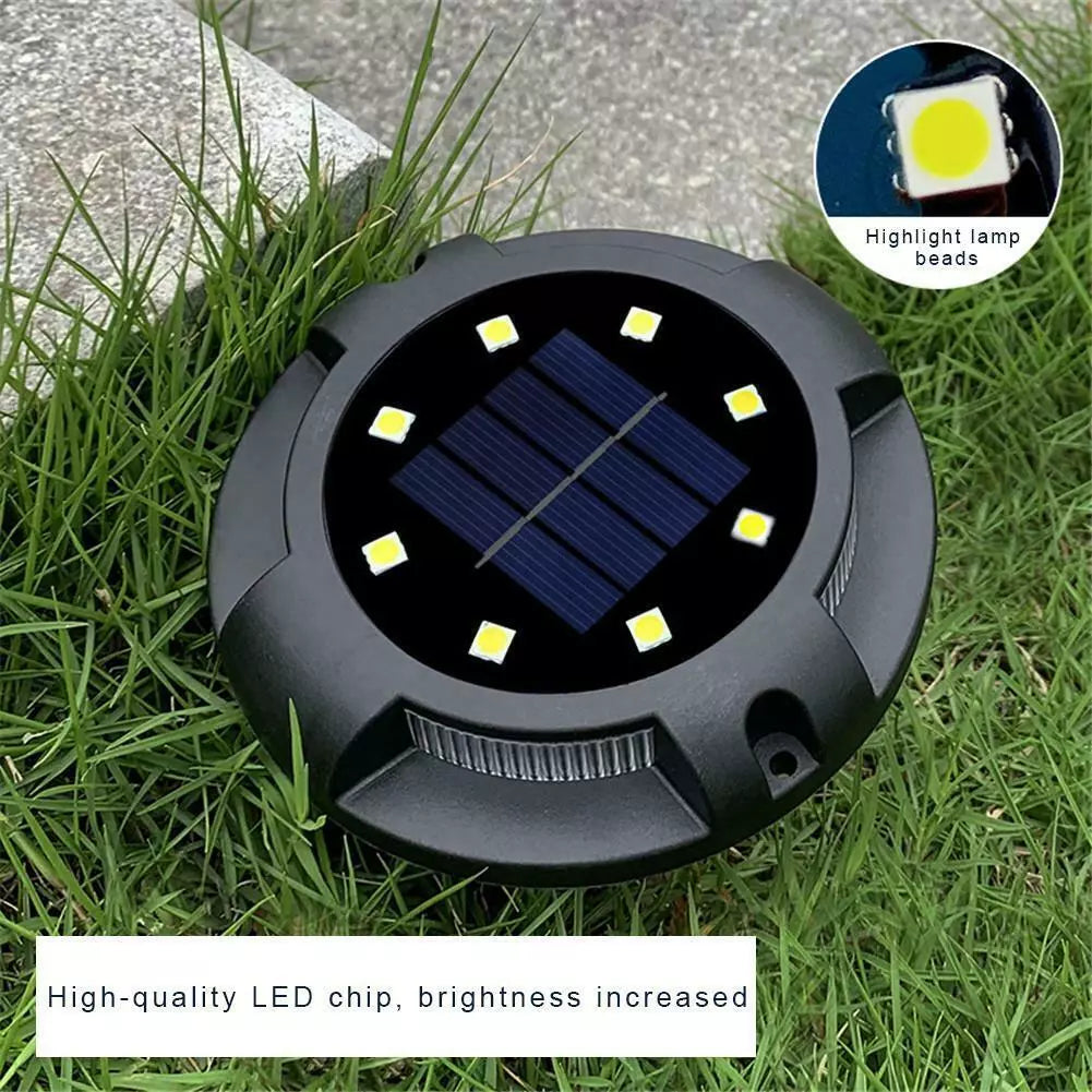 LED Solar Powered Ground Lights in UK - Shop Now!