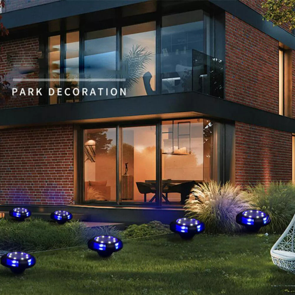 LED Solar Powered Ground Lights in UK - Shop Now!