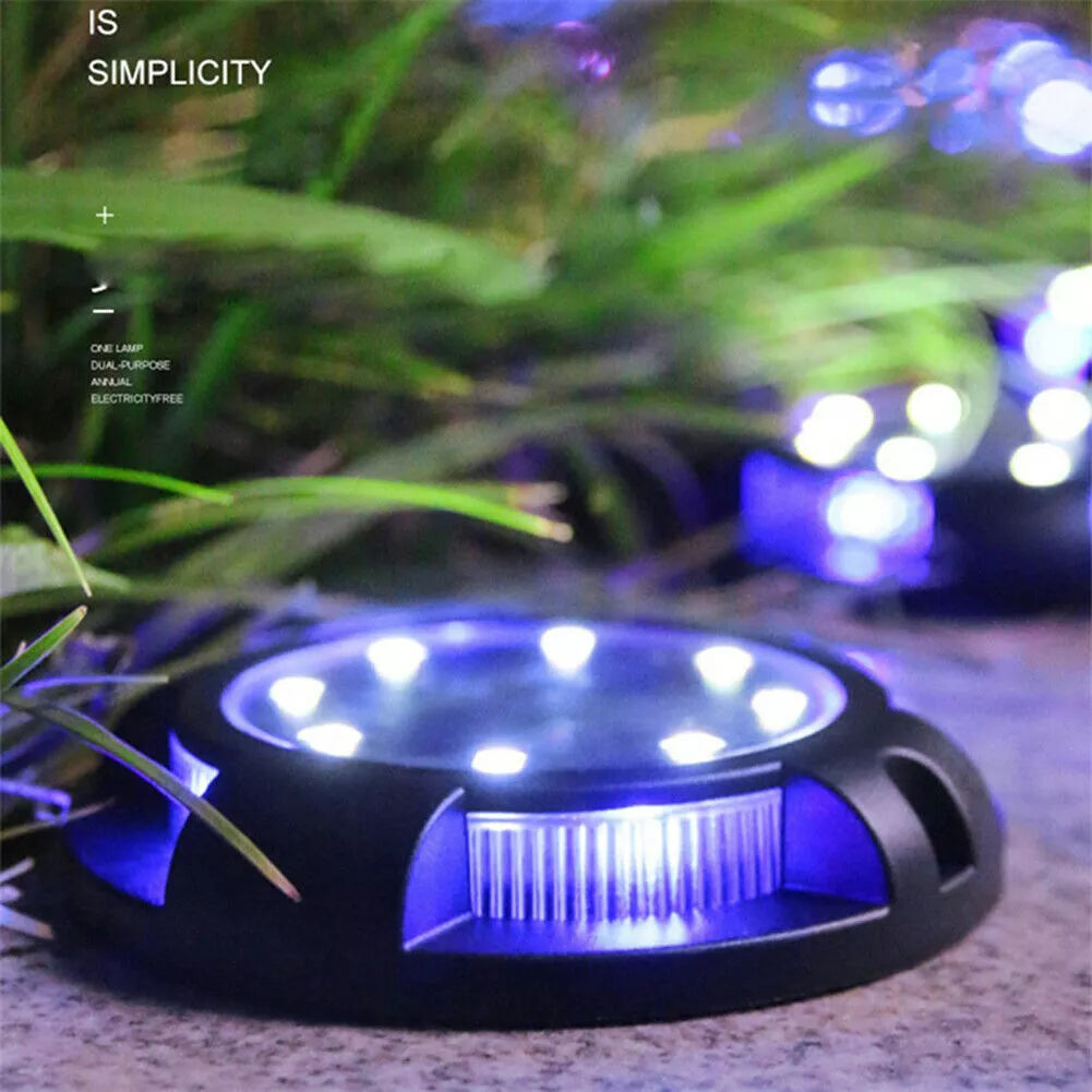 LED Solar Powered Ground Lights in UK - Shop Now!
